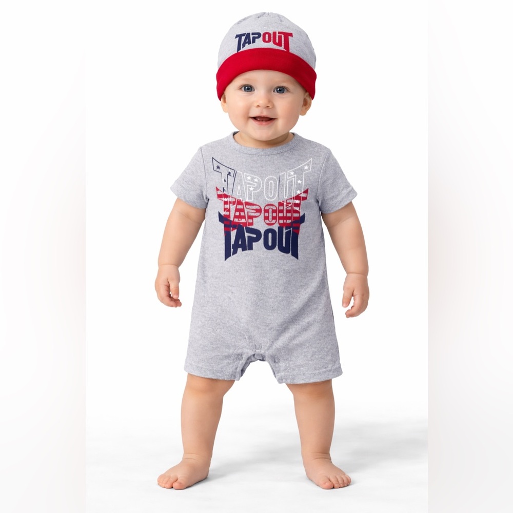Tapout Baby Set + Beanie 🧢🔥 | Conjunto Bebé Trendy 👶✨